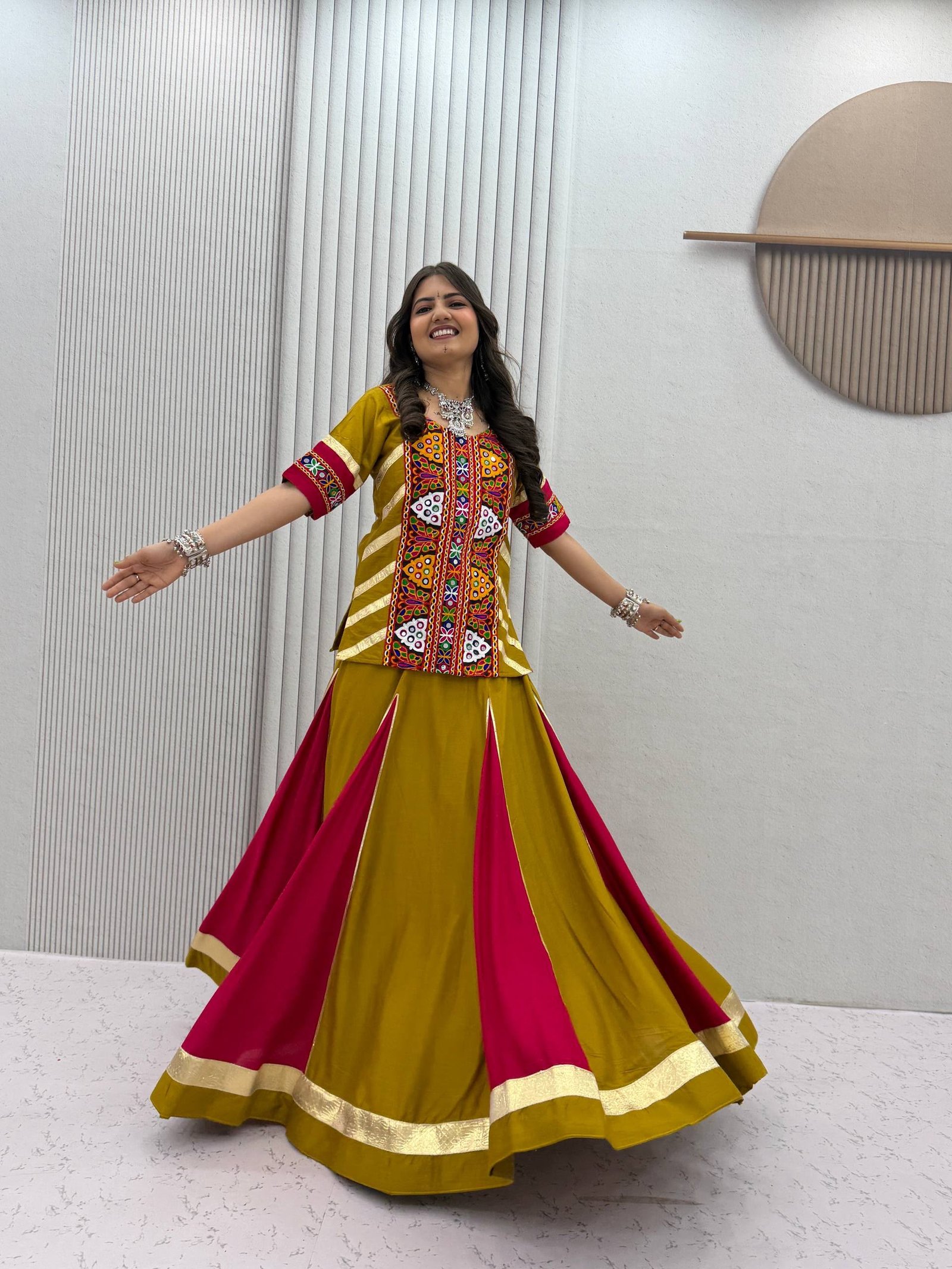 Navratri Kediyu Lahanga - Threads by Deepika