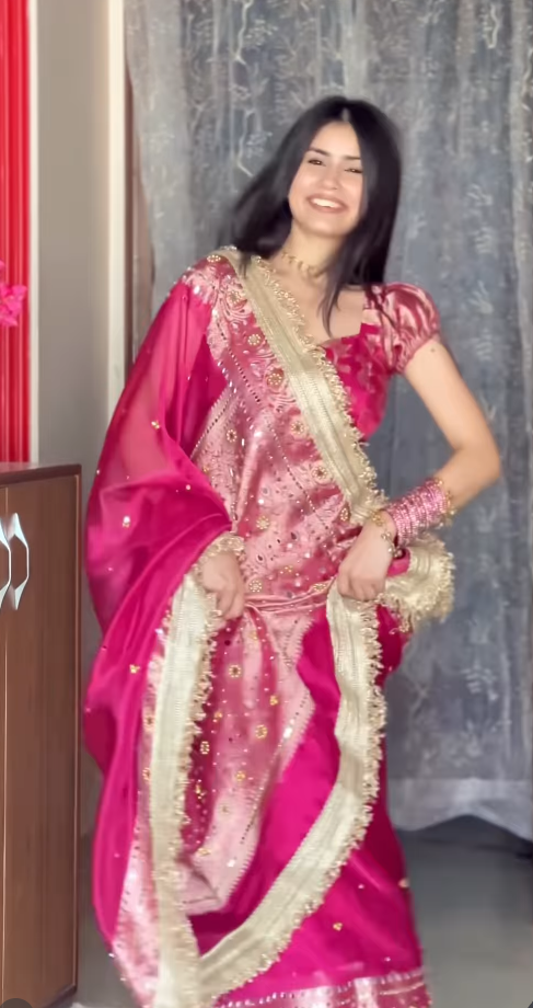 Viral Ghungroo Saree - Threads by Deepika